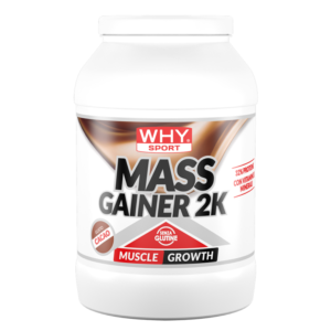 Mass Gainer 2K. Miscela di proteine, carboidrati, vitamine e minerali. Why Sport